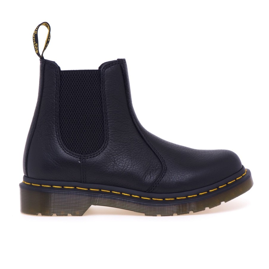 Donna Dr Martens Polacchi | Chelsea Boot Dr Martens 2976 In Pelle Virginianero