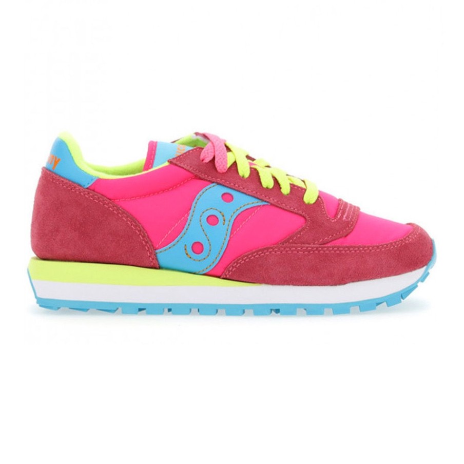 Donna Saucony Sneakers | Sneaker Saucony Jazz In Camoscio E Tessutobubble