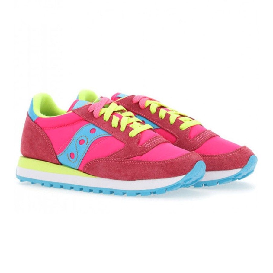 Donna Saucony Sneakers | Sneaker Saucony Jazz In Camoscio E Tessutobubble