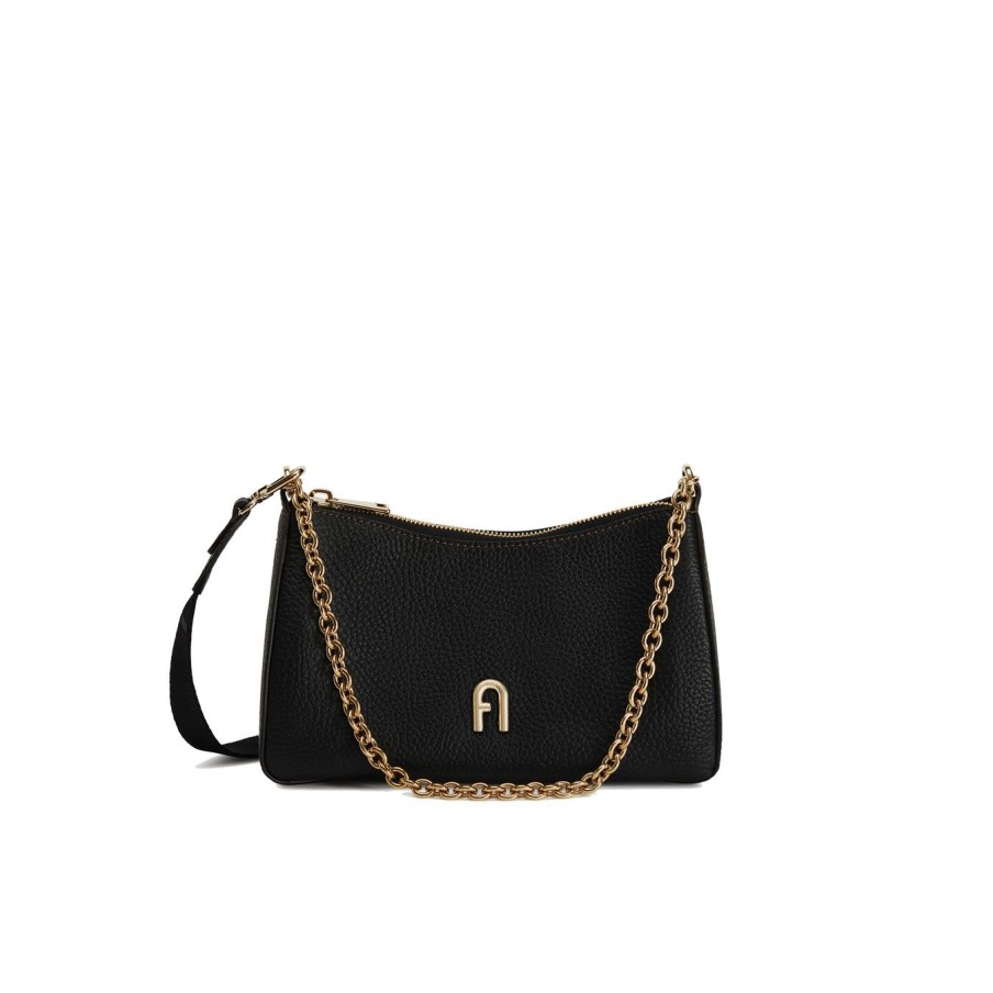 Donna Furla Tracolle | Tracolla In Pelle Furla Primula Mininero