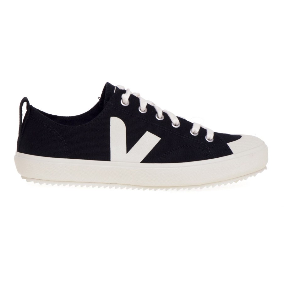 Uomo Veja Sneakers | Sneaker Veja "Nova" In Canvas (Vegan) Nero