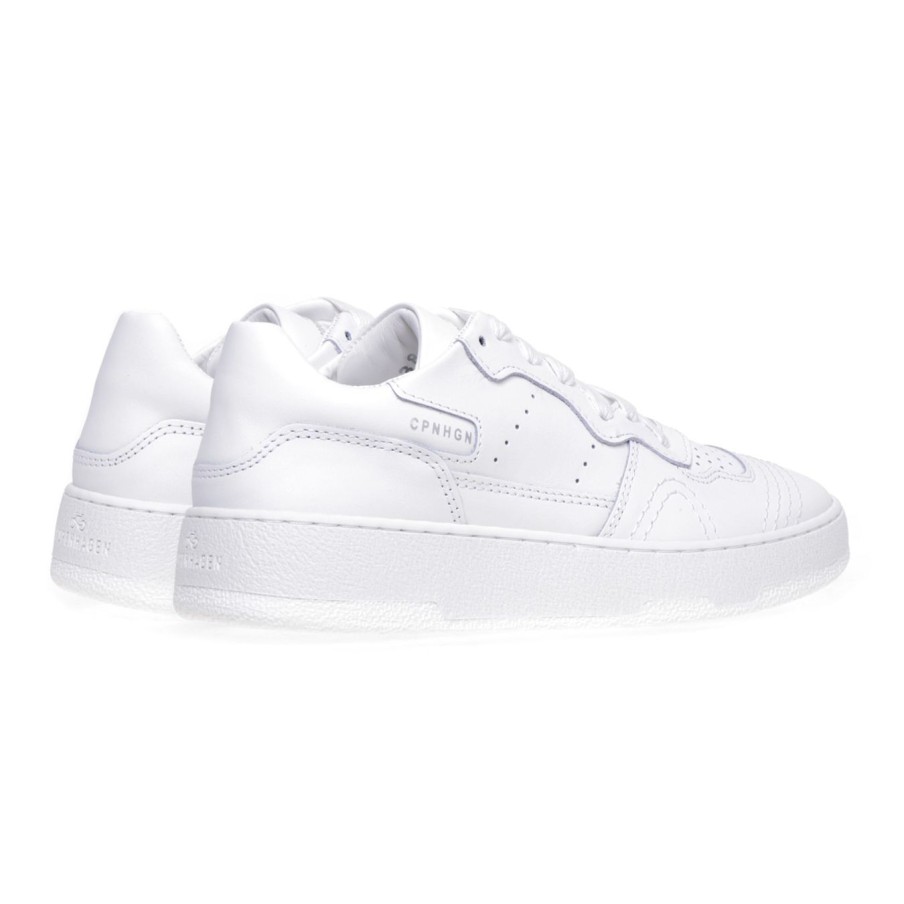 Donna Copenhagen Sneakers | Sneaker Copenhagen In Pelle Bianco