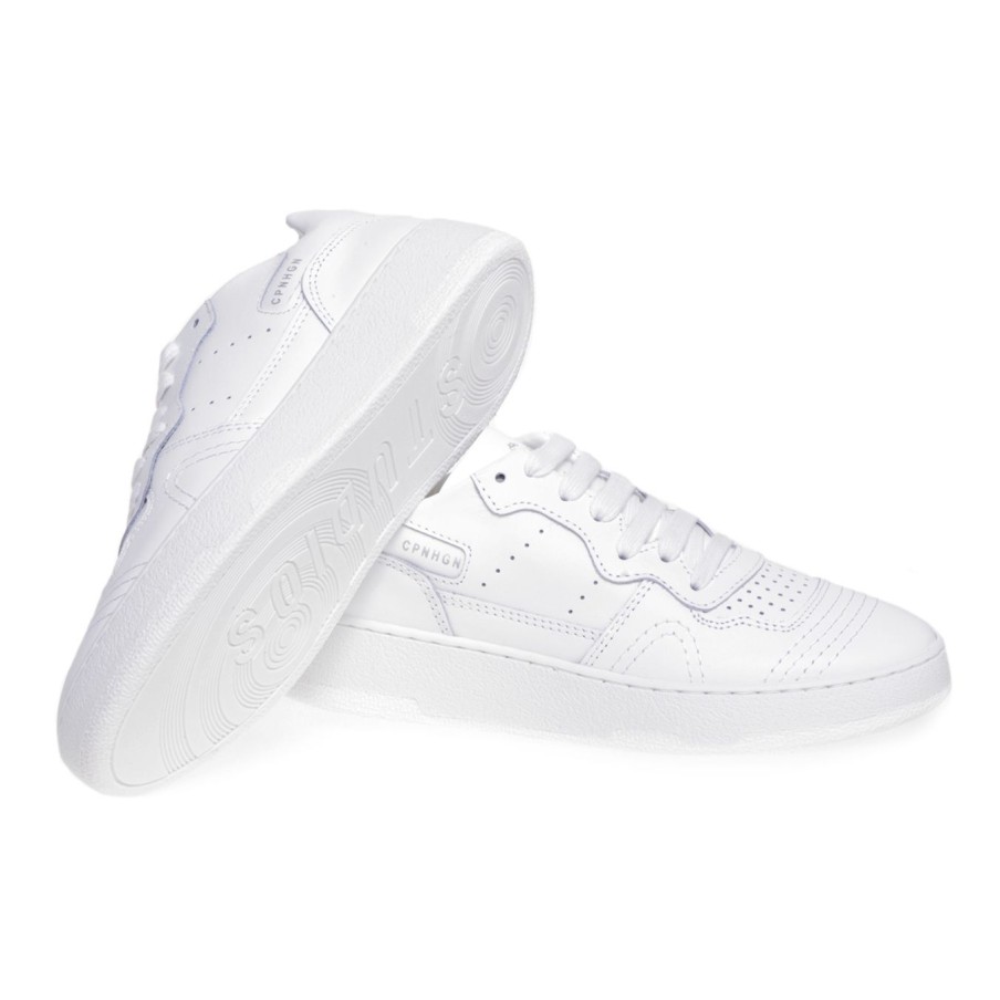 Donna Copenhagen Sneakers | Sneaker Copenhagen In Pelle Bianco