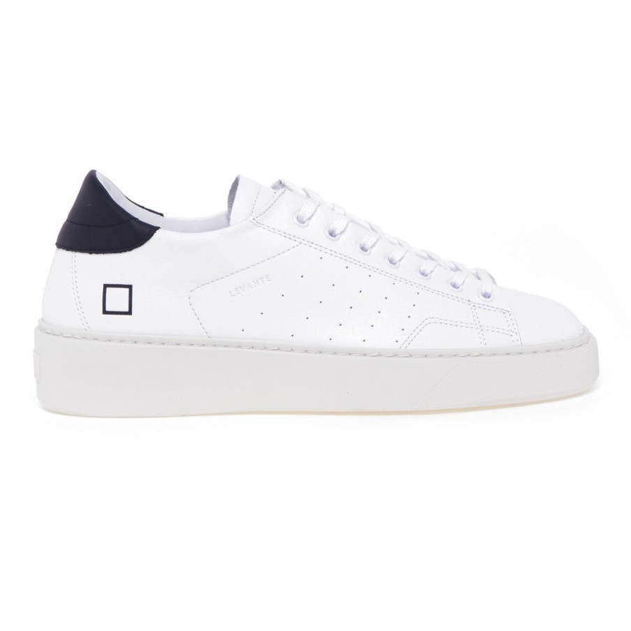 Uomo D.a.t.e. Sneakers | Sneaker D.A.T.E. Levante In Pellebianco