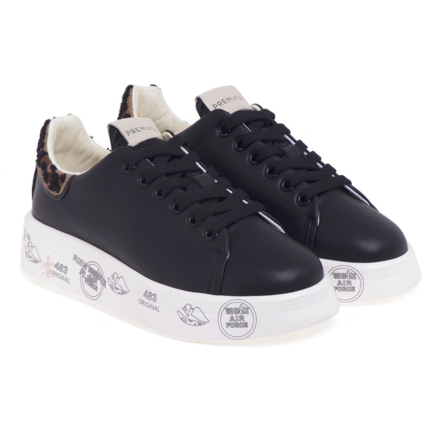 Donna Premiata Sneakers | Sneaker Premiata Belle In Pellenero