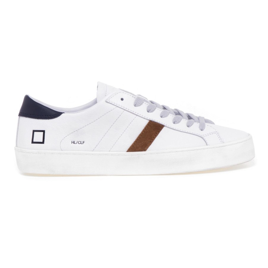 Uomo D.a.t.e. Sneakers | Sneaker D.A.T.E. Hill Low In Pellebianco