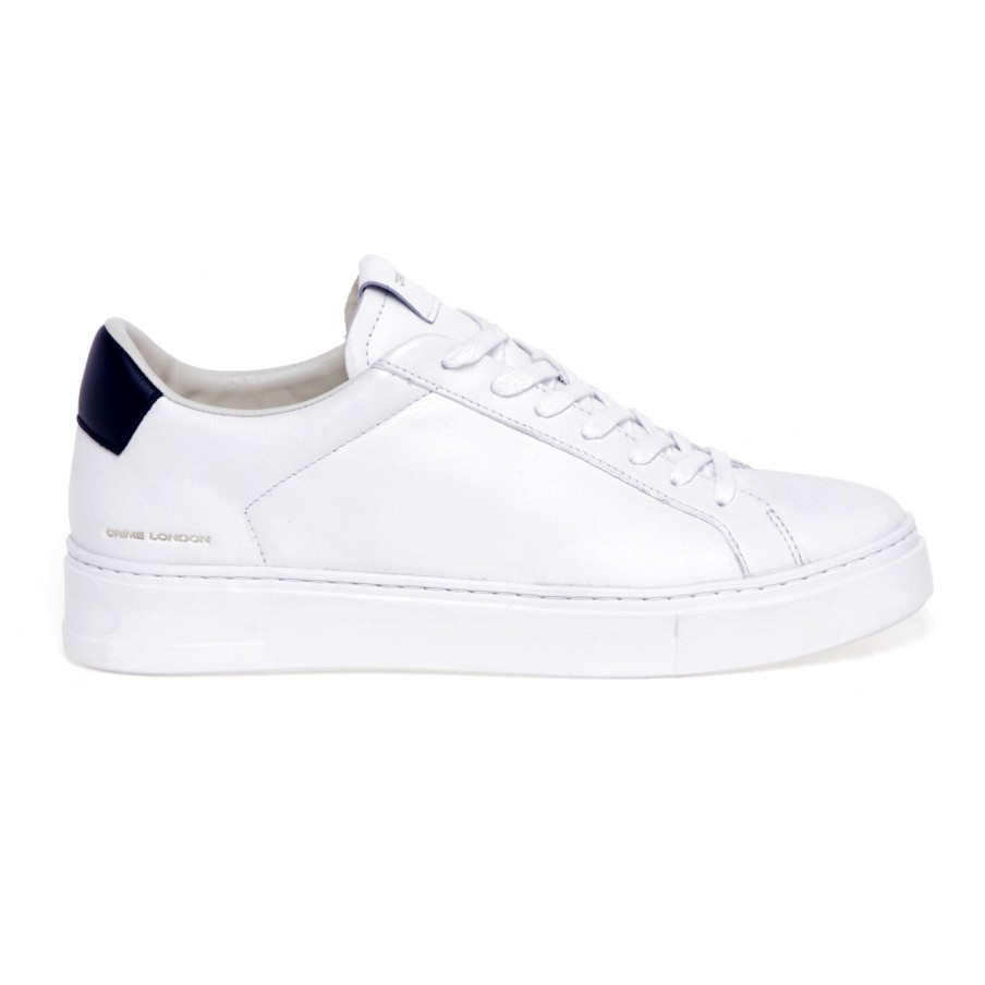 Uomo Crime London Sneakers | Sneaker Crime London Extralight In Pellebianco