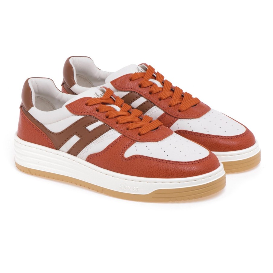 Donna Hogan Sneakers | Sneaker Hogan Basket H630 In Pellearancio