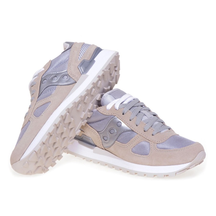 Donna Saucony Sneakers | Sneaker Saucony Shadow In Camoscio E Tessutoghiaccio