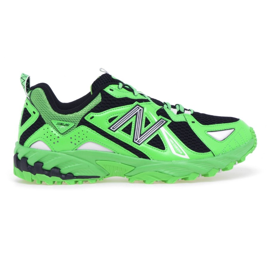 Uomo New Balance Sneakers | Sneaker Running New Balance Ml610 In Tessuto Verde