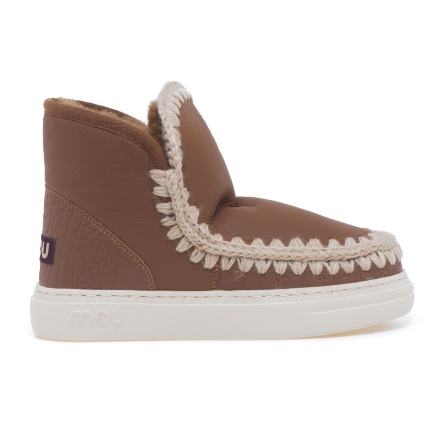 Donna Mou Tronchetti | Stivaletto Mou Eskimo Sneaker Bold Nubuck Cognac