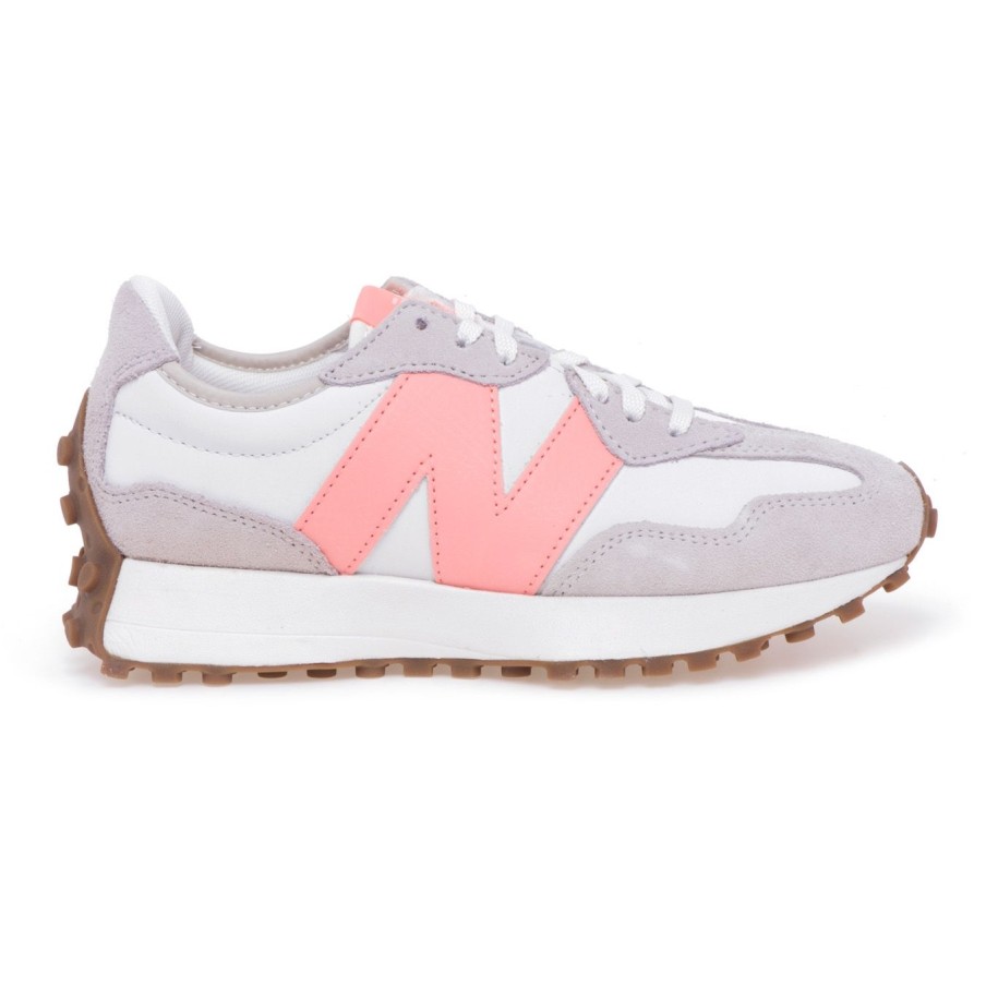 Donna New Balance Sneakers | Sneaker New Balance 327 In Pelle E Camosciobeige