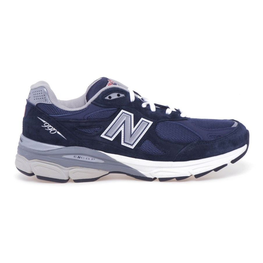 Uomo New Balance Sneakers | Sneaker New Balance 990 V3Blu