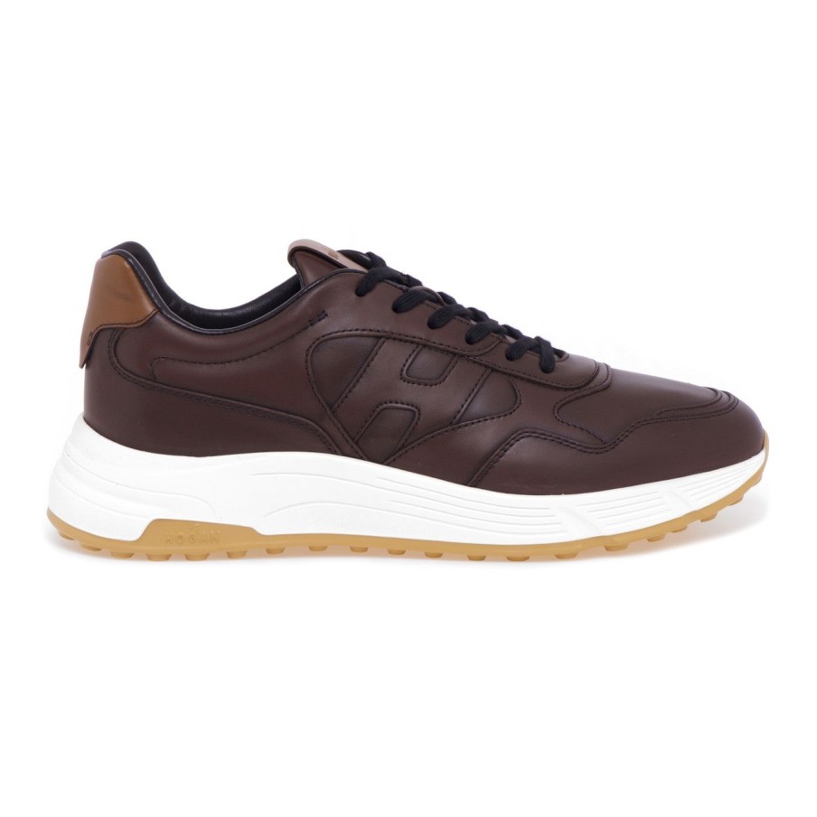 Uomo Hogan Sneakers | Sneaker Hogan Hyperlight In Pellecuoio