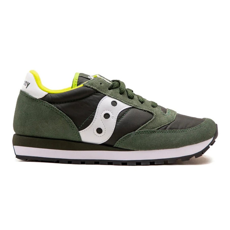 Uomo Saucony Sneakers | Sneaker Saucony Jazz In Camoscio No Color