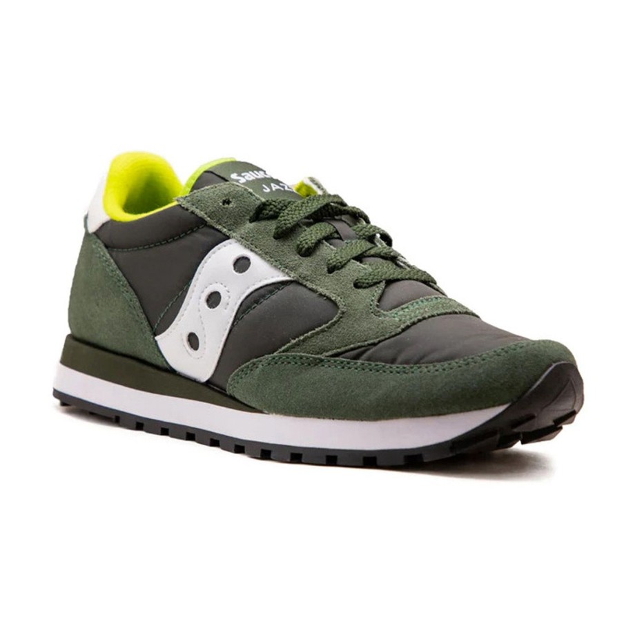 Uomo Saucony Sneakers | Sneaker Saucony Jazz In Camoscio No Color