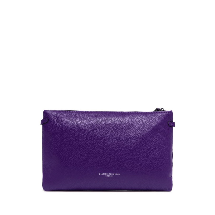 Donna Gianni Chiarini Pochette | Pochette Gianni Chiarini "Hermy" In Pelle Martellatairis