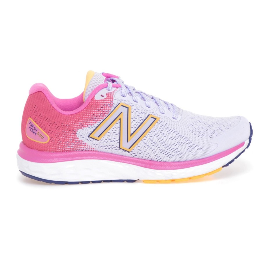 Donna New Balance Sneakers | Sneaker Running New Balance 680 In Tessuto Rosa