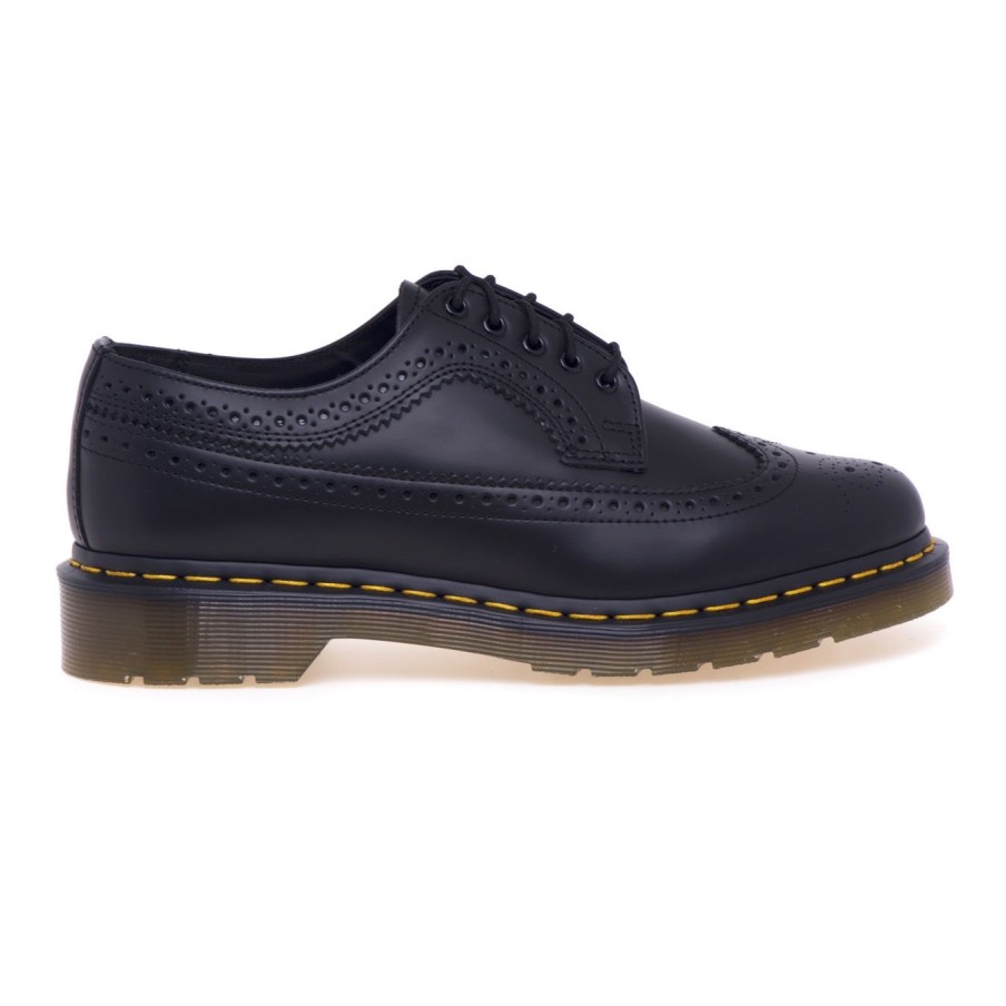 Uomo Dr Martens Stringate | Stringata Stle Inglese Dr Martens 3989 In Pellenero