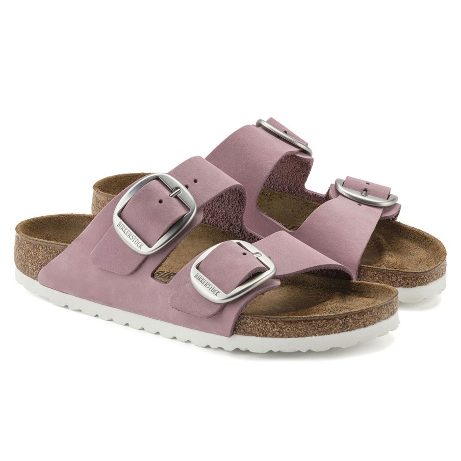 Donna Birkenstock Ciabatte E Sabot | Ciabatta Birkenstock Arizona Big Buckle Rosa