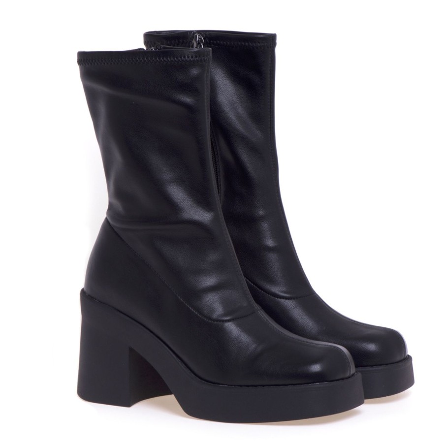 Donna Steve Madden Tronchetti | Tronchetto Steve Madden Uptake In Ecopelle Stretchnero