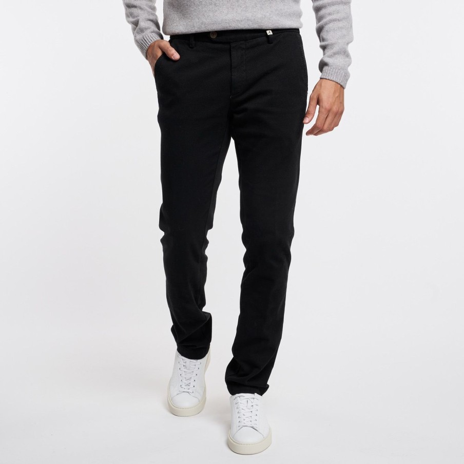 Uomo Myths Pantaloni | Pantalone Chino Myths Slim Fitnero