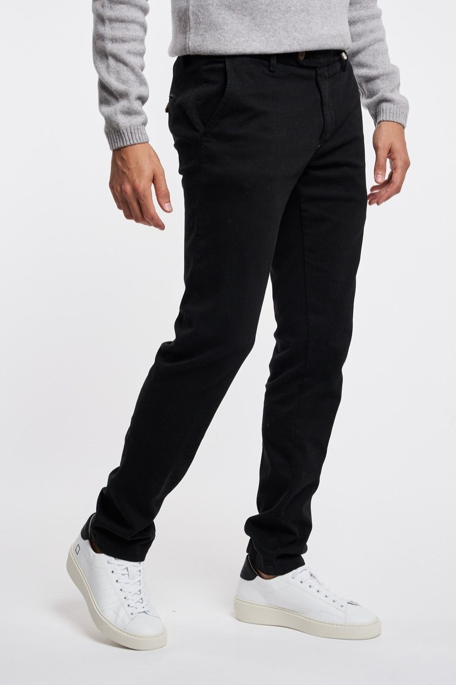 Uomo Myths Pantaloni | Pantalone Chino Myths Slim Fitnero