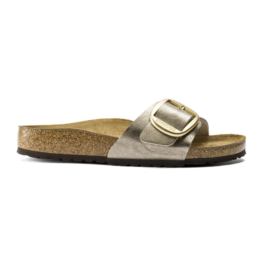 Donna Birkenstock Ciabatte E Sabot | Ciabatta Birkenstock Madrid Big Bouckleplatino