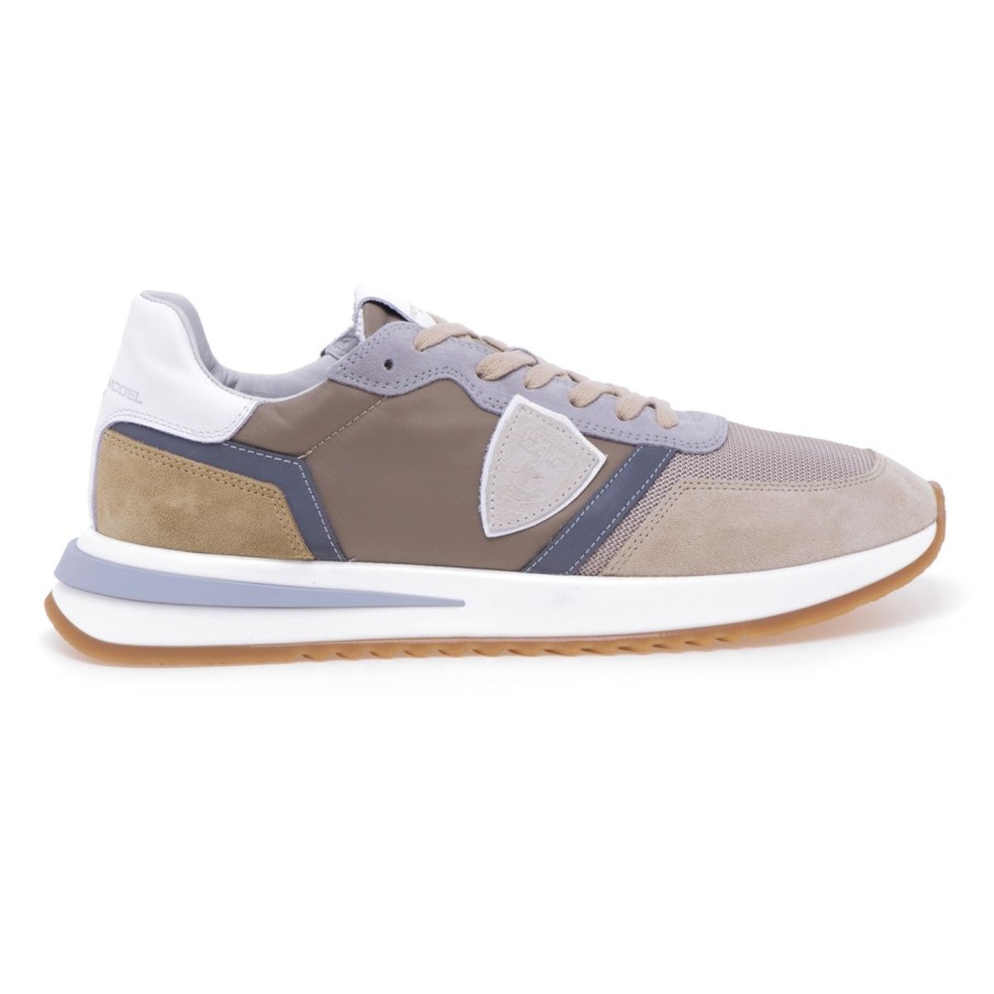 Uomo Philippe Model Sneakers | Philippe Model Tropez 2.1 Running Sneaker Beige