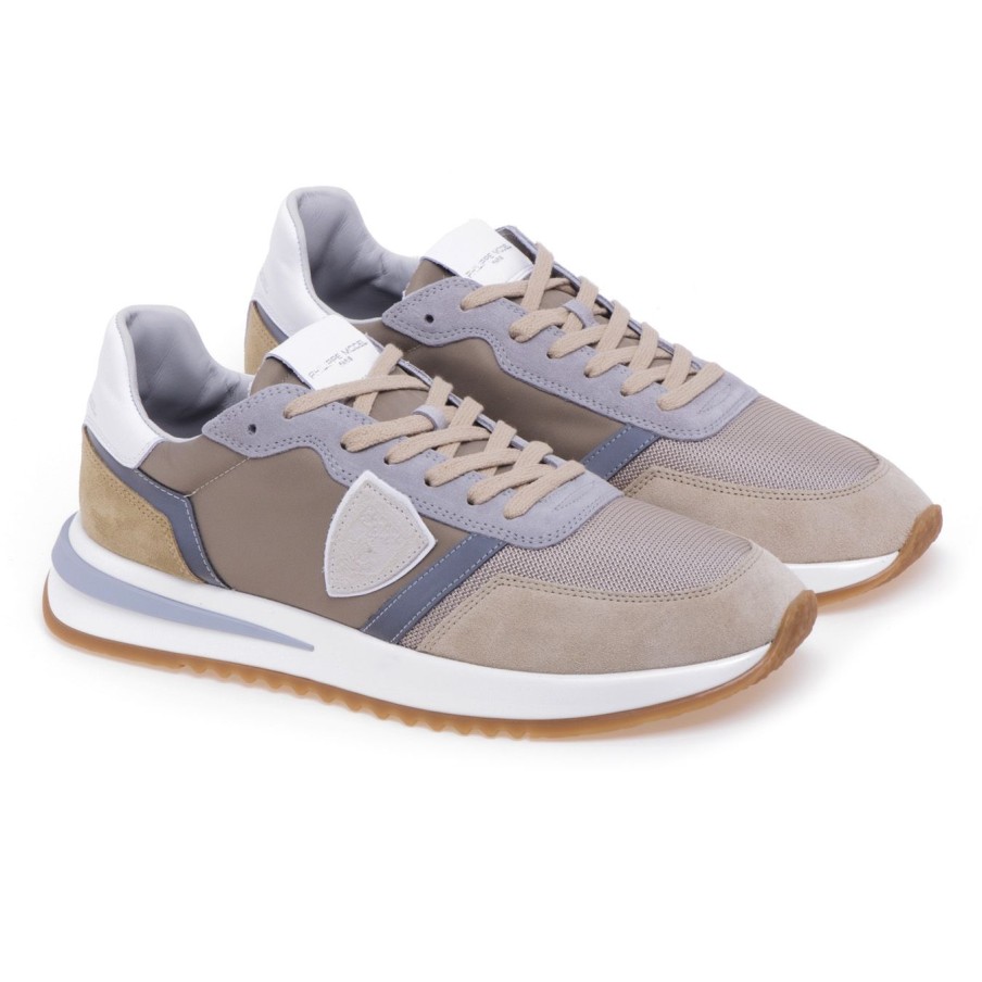 Uomo Philippe Model Sneakers | Philippe Model Tropez 2.1 Running Sneaker Beige