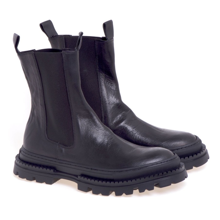 Uomo Pawelk's Polacchi | Chelsea Boot Pawelk'S In Pellenero