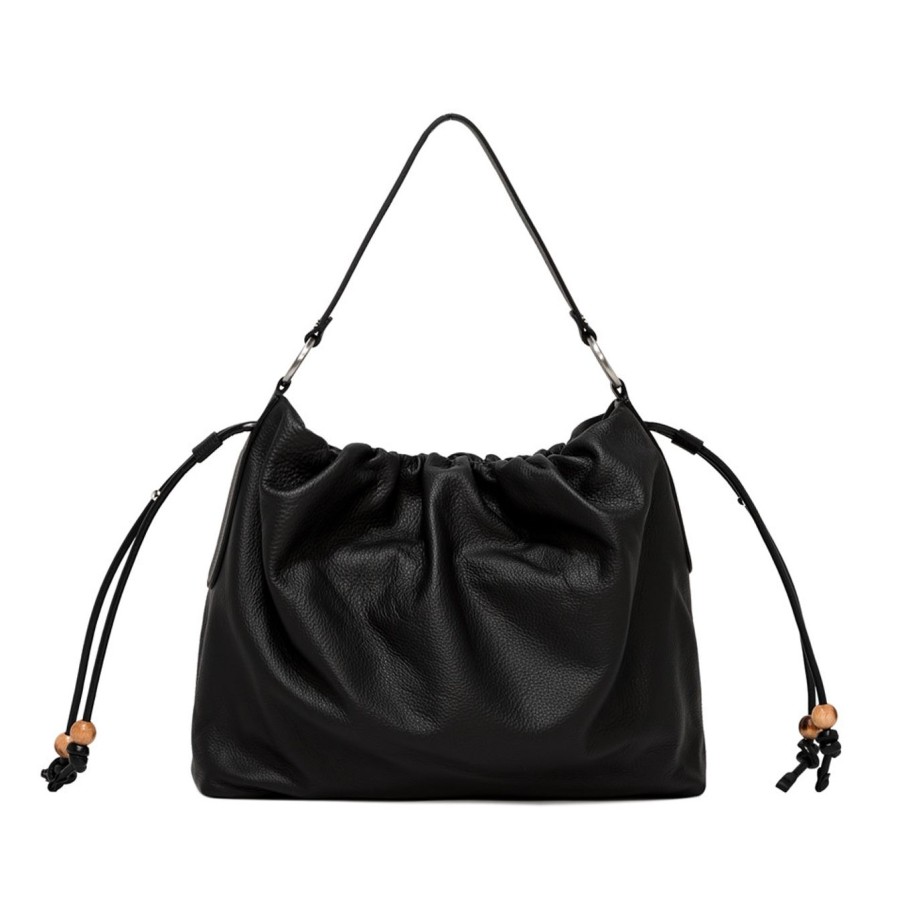 Donna Gianni Chiarini Borse | Borsa In Pelle Gianni Chiarini "Peonia" Nero