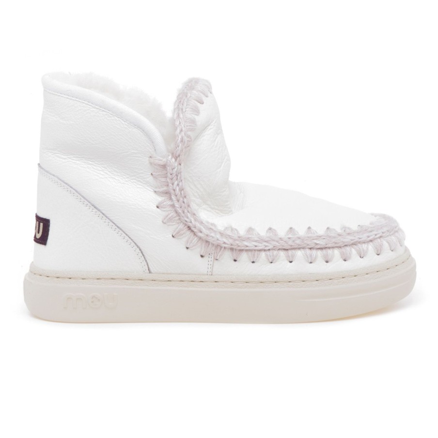 Donna Mou Tronchetti | Stivaletto Mou Eskimo Sneaker Boldwaxy White