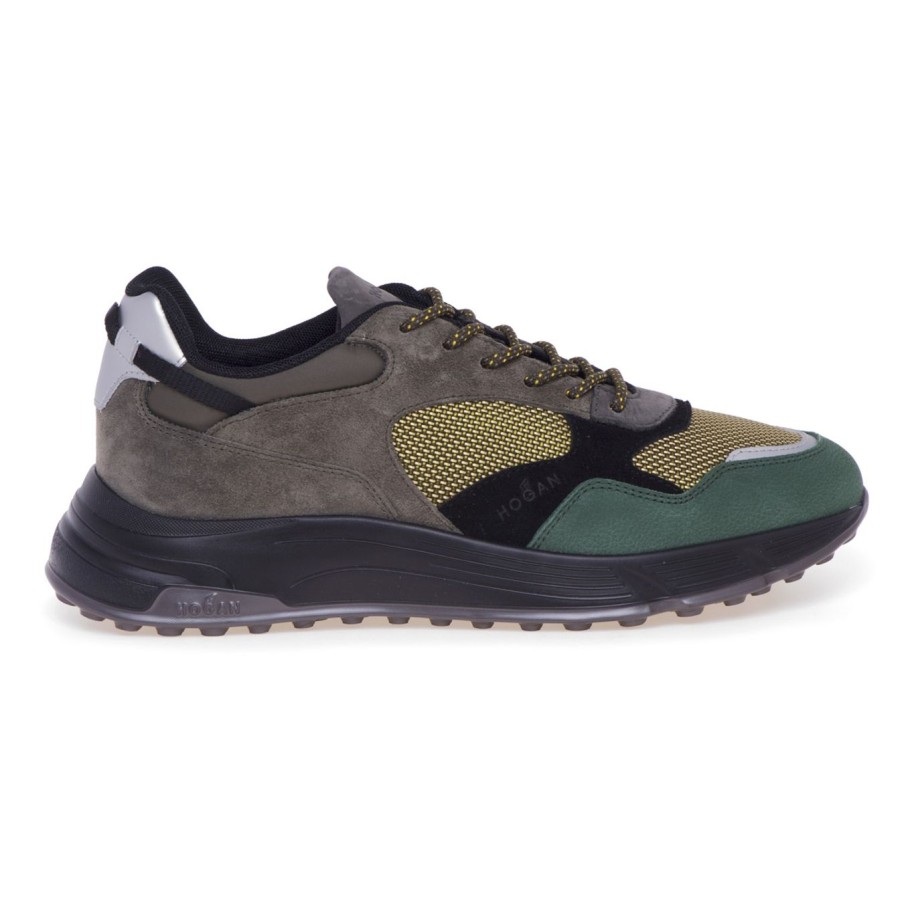 Uomo Hogan Sneakers | Sneaker Hogan Hyperlight Muschio