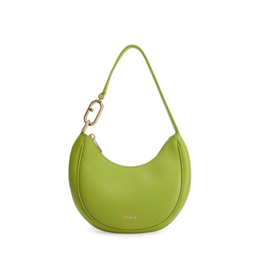 Donna Furla Borse | Borsa A Spalla Furla Primavera S Jazz Green