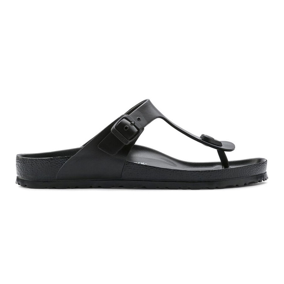 Donna Birkenstock Ciabatte E Sabot | Ciabatta Birkenstock Gizeh Eva Nero