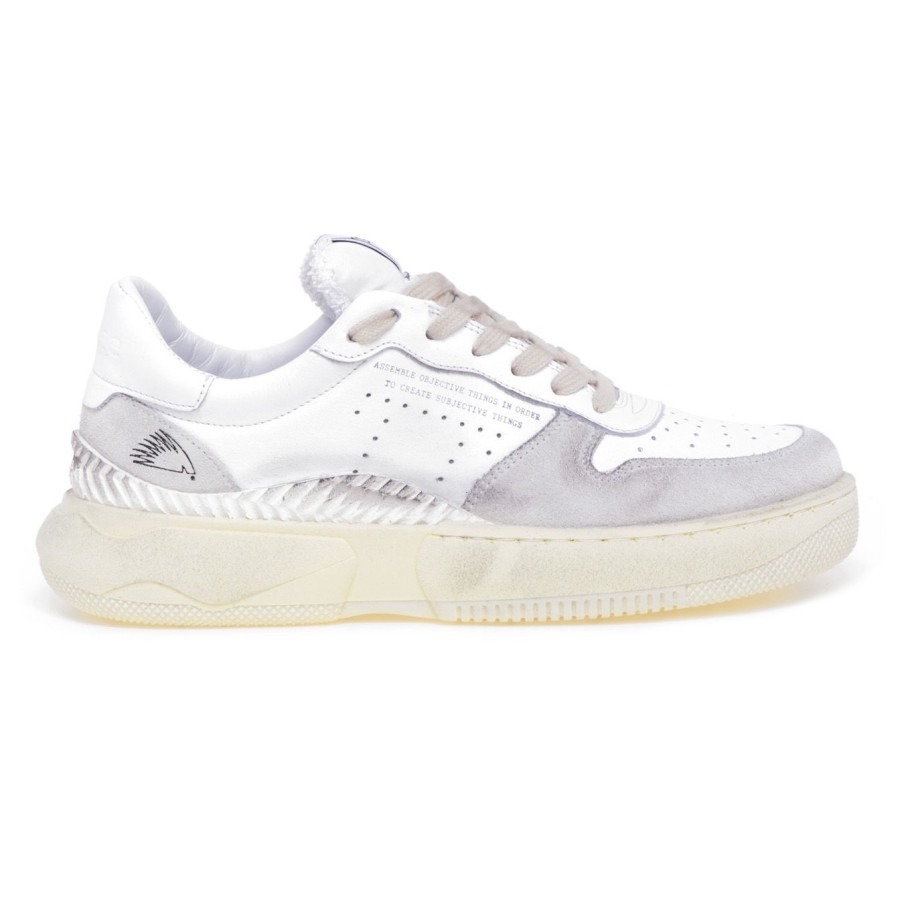 Donna Trypee Sneakers | Sneaker In Pelle Trypee Bianco