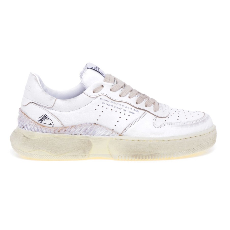 Donna Trypee Sneakers | Sneaker Trypee "Sahara" In Nappa Bianco