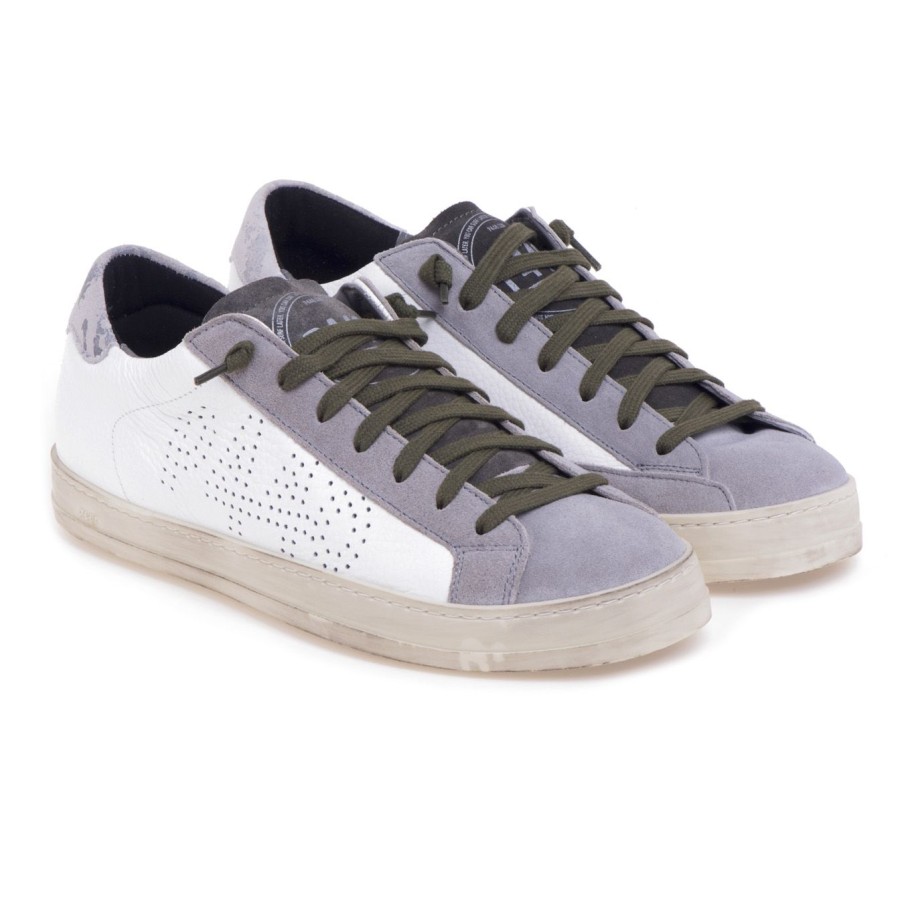 Uomo P448 Sneakers | Sneaker P448 John In Pelle E Camoscioreflex