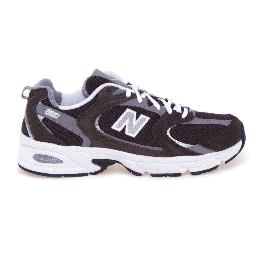 Uomo New Balance Sneakers | Sneaker New Balance 530 In Camoscio E Tessuto Testa D.M.