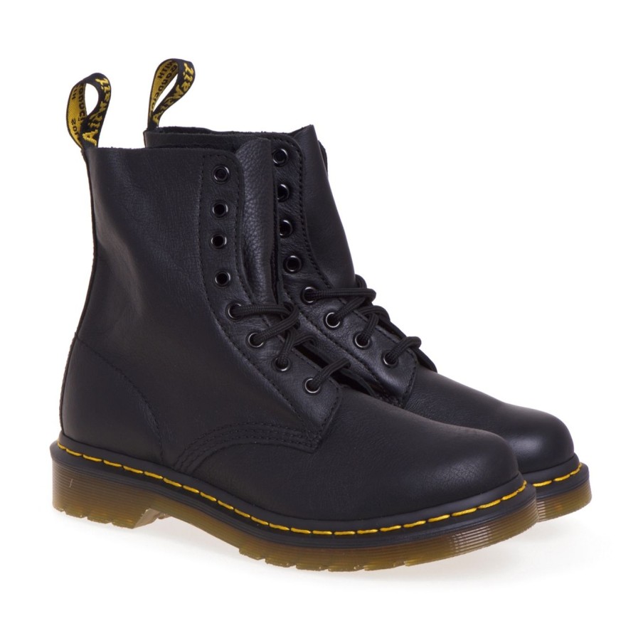 Donna Dr Martens Polacchi | Anfibio Dr Martens Virginia In Pelle Martellatanero