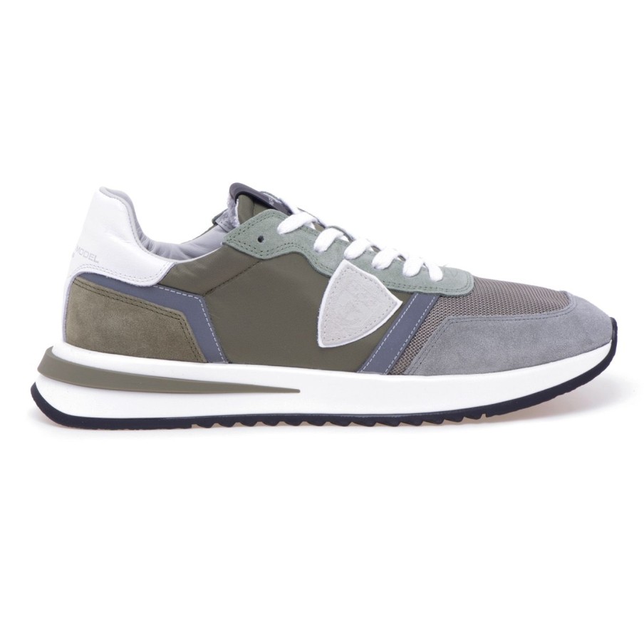 Uomo Philippe Model Sneakers | Philippe Model Tropez 2.1 Running Sneaker Salvia