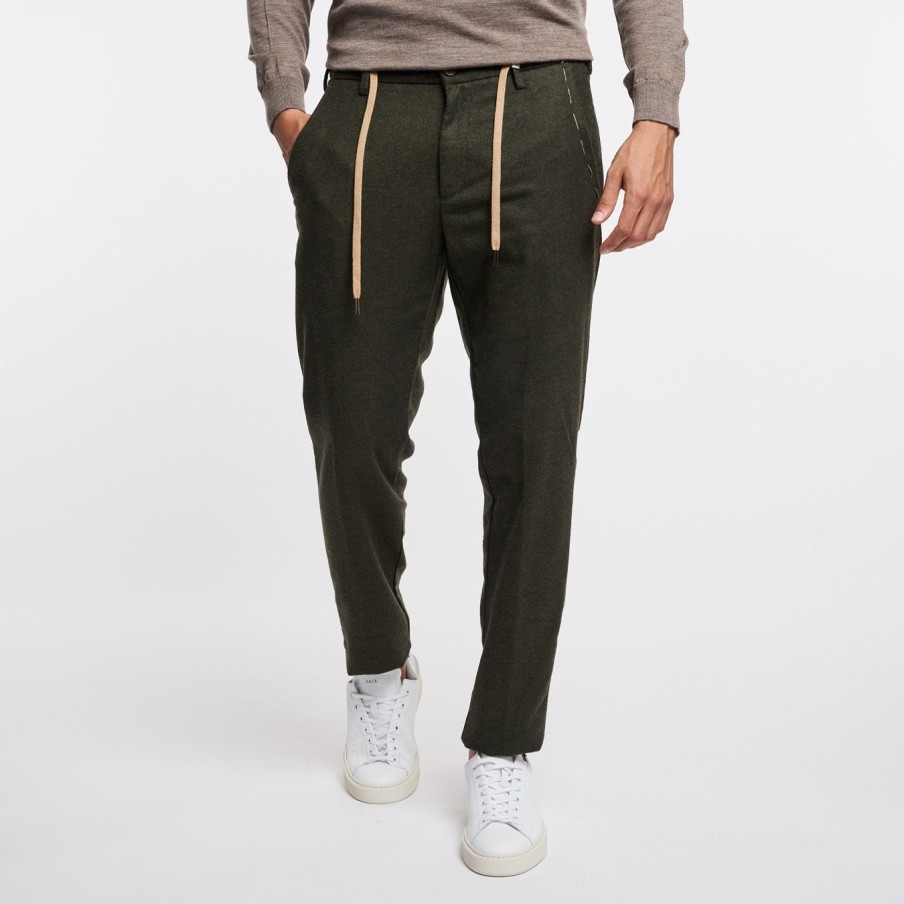 Uomo Myths Pantaloni | Pantalone Myths Con Coulisseverde