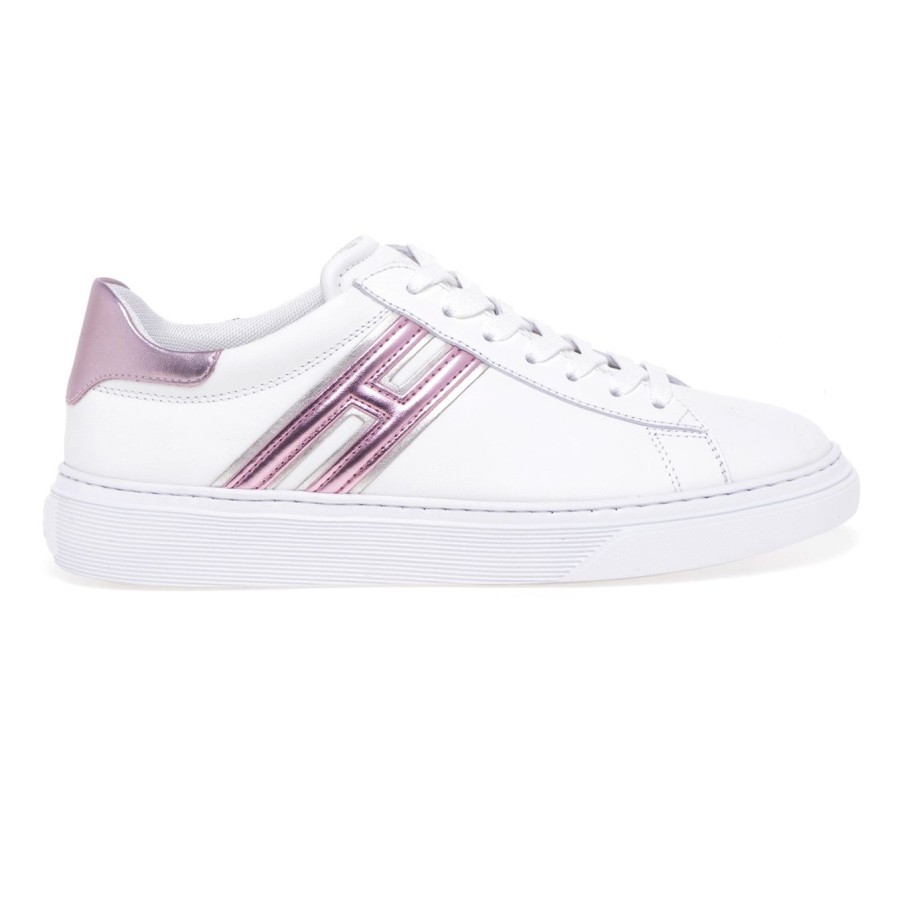 Donna Hogan Sneakers | Sneaker Hogan H365 In Pellebianco - Cipria