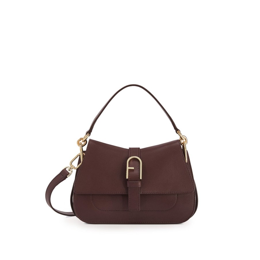 Donna Furla Borse | Borsa A Mano Furla Flow Mini In Pellechianti