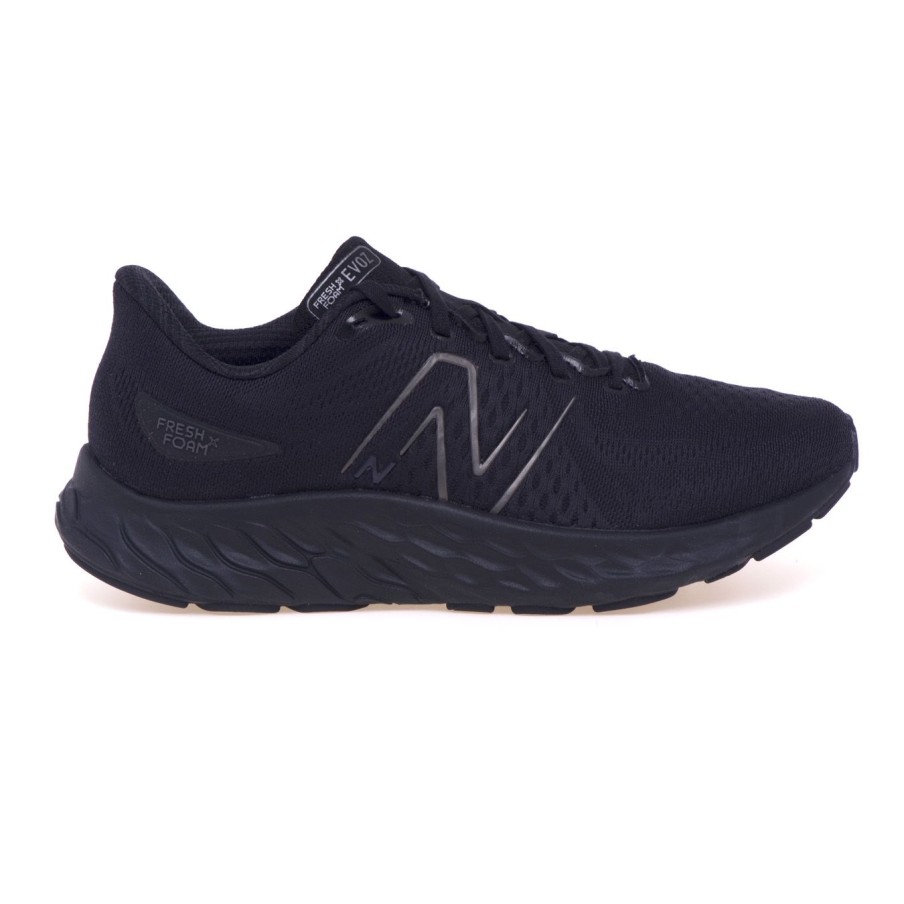 Uomo New Balance Sneakers | Sneaker Running New Balance Fresh Foam X Evoz V3 In Tessuto Nero