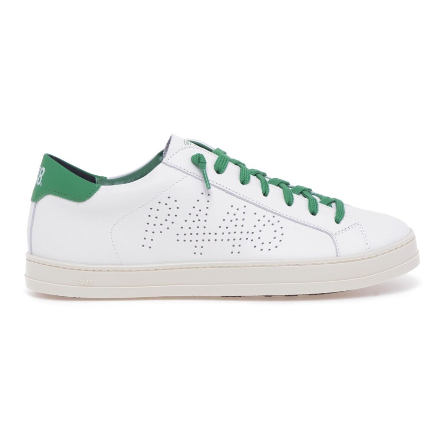 Uomo P448 Sneakers | Sneaker P448 John In Pellebianco - Verde