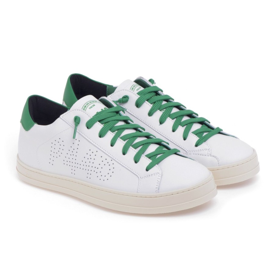 Uomo P448 Sneakers | Sneaker P448 John In Pellebianco - Verde